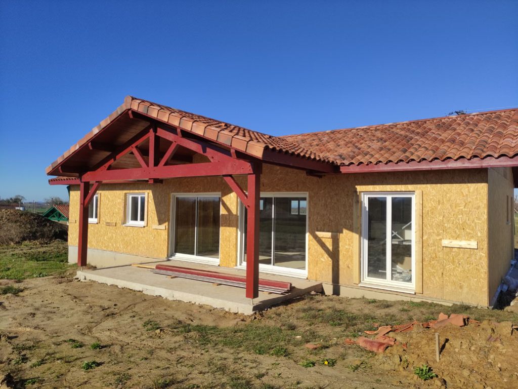 Barret Isolation - Isolation extérieure - Maison en ossature bois - Maison (ossature bois) à Etcharry